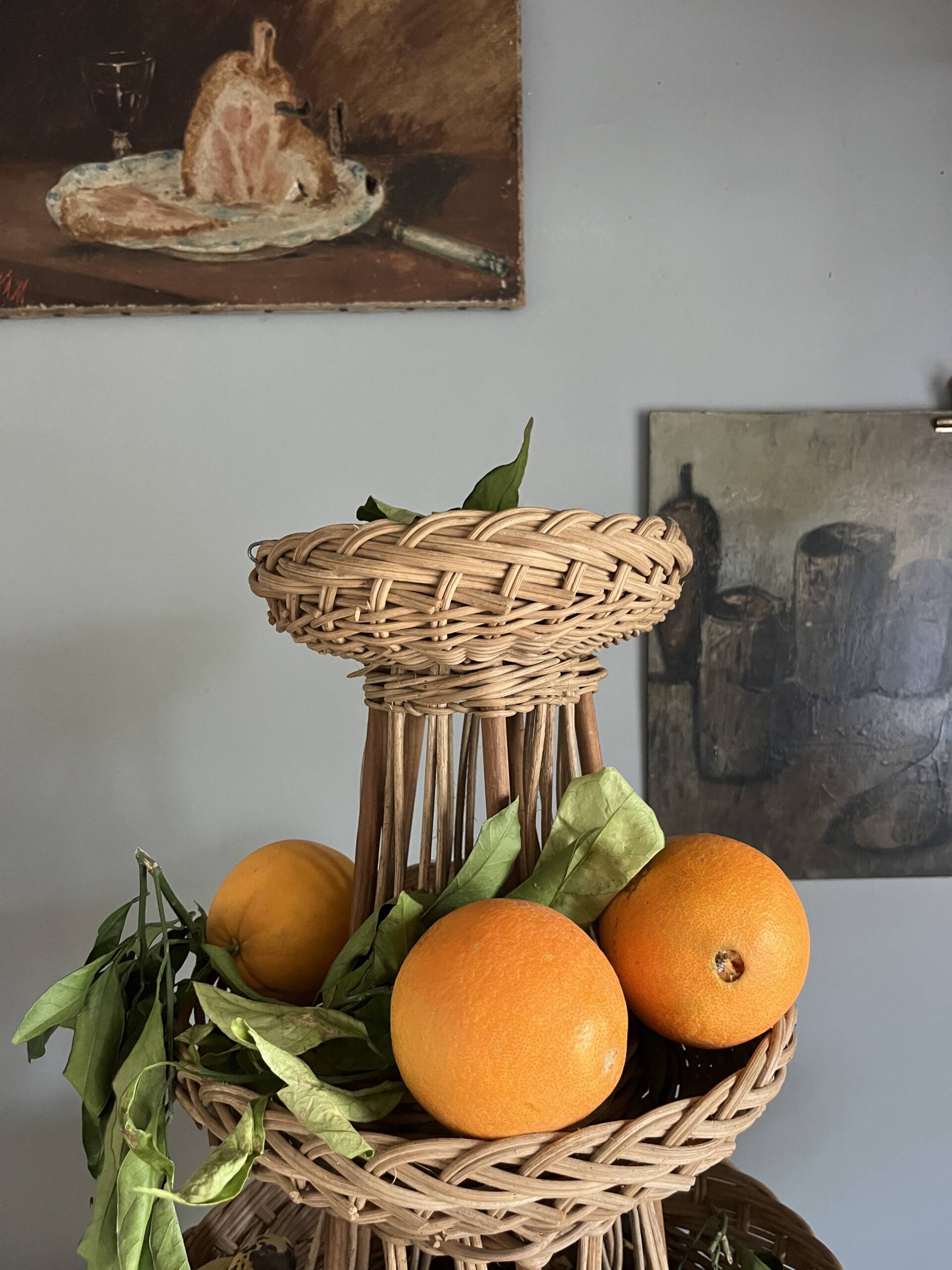 Grande panière en rotin – Image 3