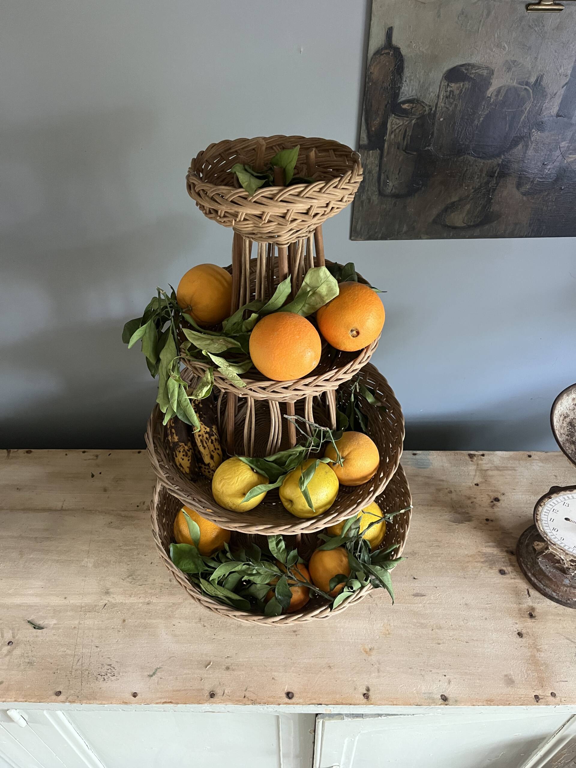 Grande panière en rotin – Image 4