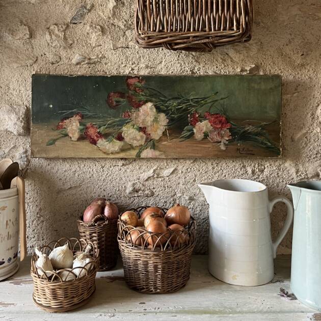 Nature morte aux œillets